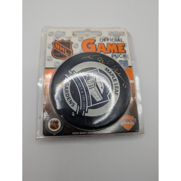 Darryl Sittler Signed Maple Leaf Gardens Memories & Dreams NHL Puck New/ No COA